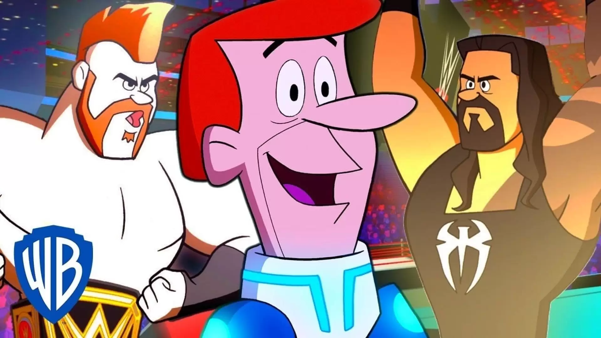دانلود انیمیشن The Jetsons & WWE: Robo-WrestleMania! 2017