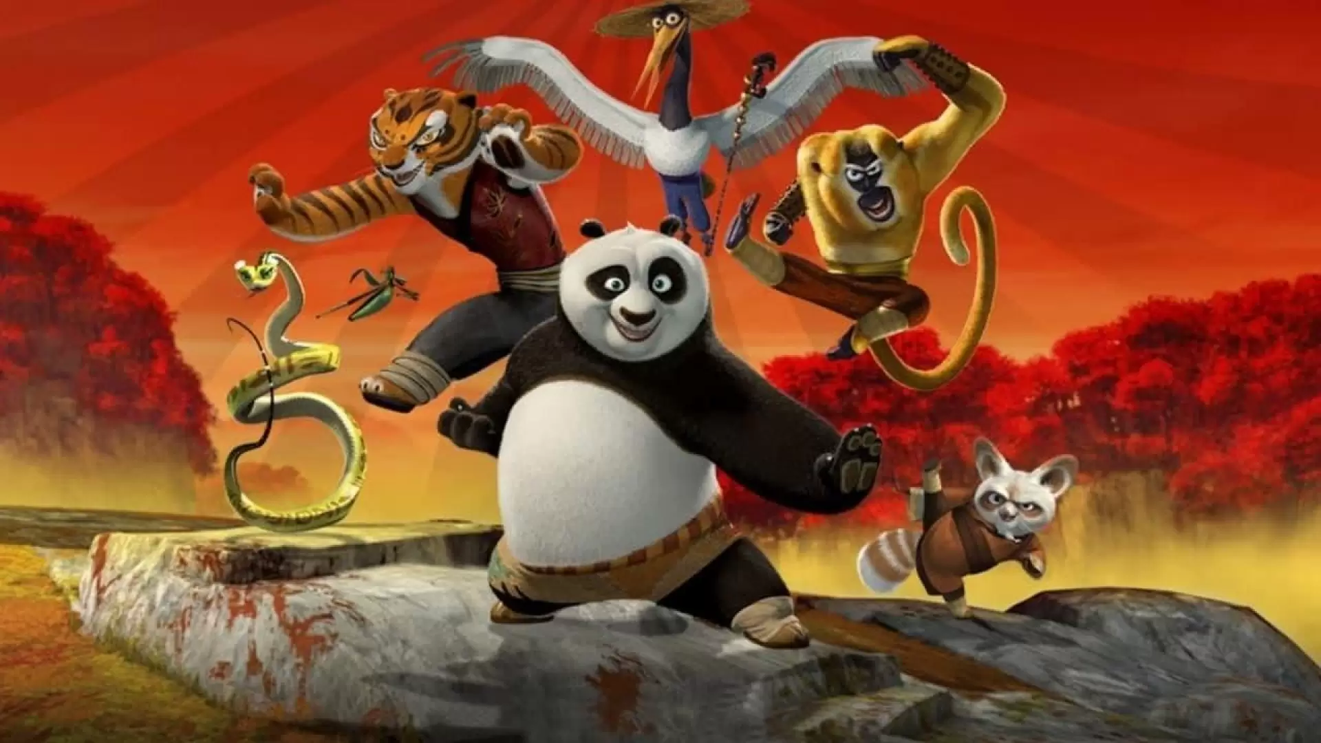 دانلود انیمیشن Kung Fu Panda: Secrets of the Furious Five 2008 با زیرنویس فارسی