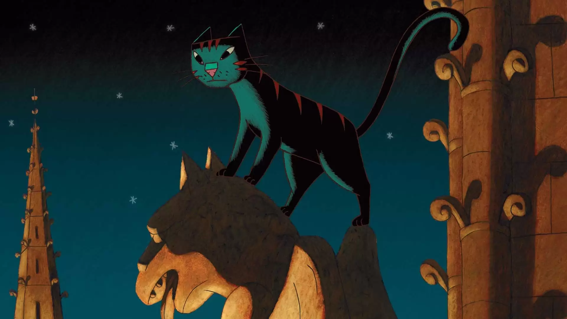 دانلود انیمیشن A Cat in Paris 2010 با زیرنویس فارسی
