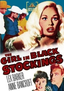 دانلود فیلم The Girl in Black Stockings 1957 (دختر با جوراب ساق بلند سیاه)