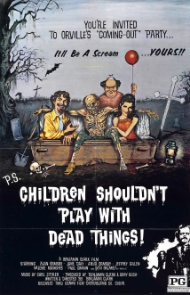 دانلود فیلم Children Shouldn’t Play with Dead Things 1972 (کودکان نباید با چیزهای مرده بازی کنند)