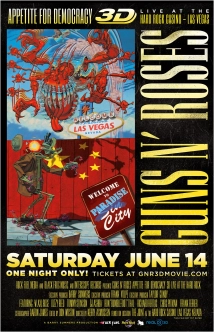 دانلود مستند Guns N’ Roses Appetite for Democracy 3D Live at Hard Rock Las Vegas 2014