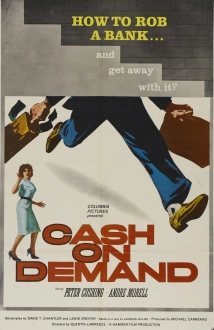 دانلود فیلم Cash on Demand 1961 (نقدی در تقاضا)