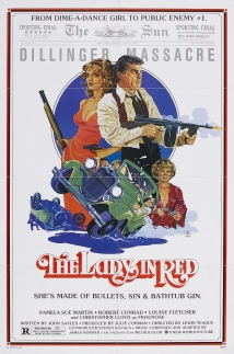 دانلود فیلم The Lady in Red 1979 (بانوی قرمزپوش)