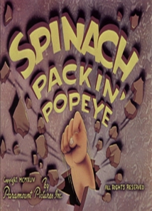 دانلود انیمیشن Spinach Packin’ Popeye 1944