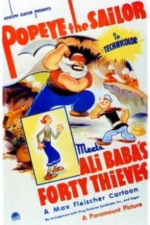 دانلود انیمیشن Popeye the Sailor Meets Ali Baba’s Forty Thieves 1937 (ملاقات ملوان زبل و علی بابای چهل دزد)