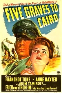 دانلود فیلم Five Graves to Cairo 1943