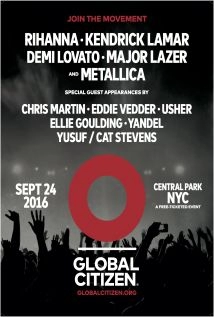 دانلود کنسرت Rihanna – Global Citizen Festival 2016